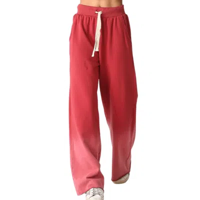 Electric & Rose Palisade Pant In Sunbleach Brick Red In Multi