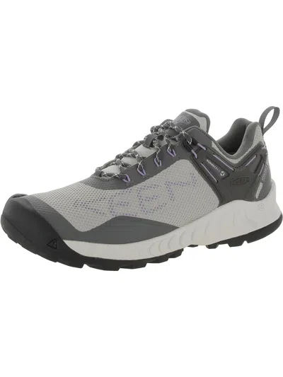 Keen Nxis Evo Womens Fitness Lifestyle Hiking Shoes In Grey