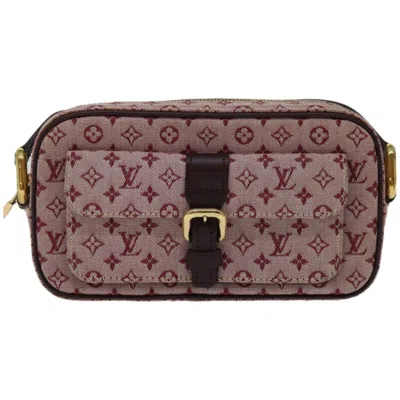 Pre-owned Louis Vuitton Juliette Canvas Shoulder Bag () In Red