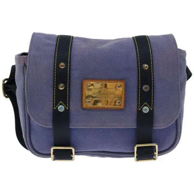 Pre-owned Louis Vuitton Besace Canvas Shoulder Bag () In Purple