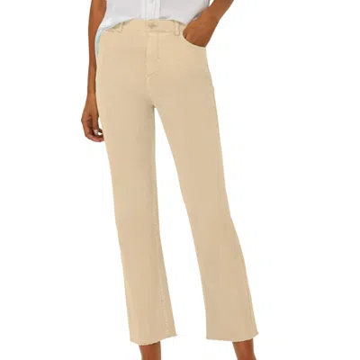 Ecru La Cienega Jeans In Sand In Beige