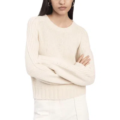 Derek Lam 10 Crosby Ayra Sweater In Ivory In Multi