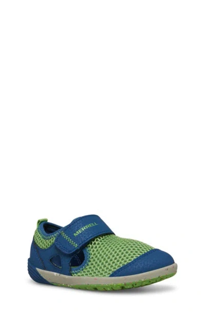 Merrell Kids' Bare Steps® H2o Water Shoe In Dark Blue/ Green
