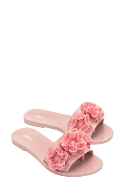 Melissa Women's Babe Springtime Slide Sandals In Pink