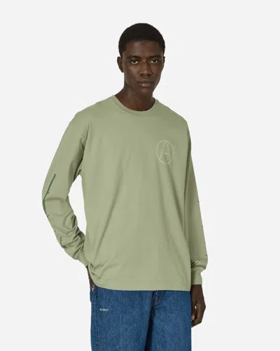 Neighborhood Ls-1 Longsleeve T-shirt Sage In Green