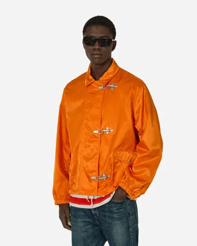 Junya Watanabe Nylon Hooks Jacket In Orange
