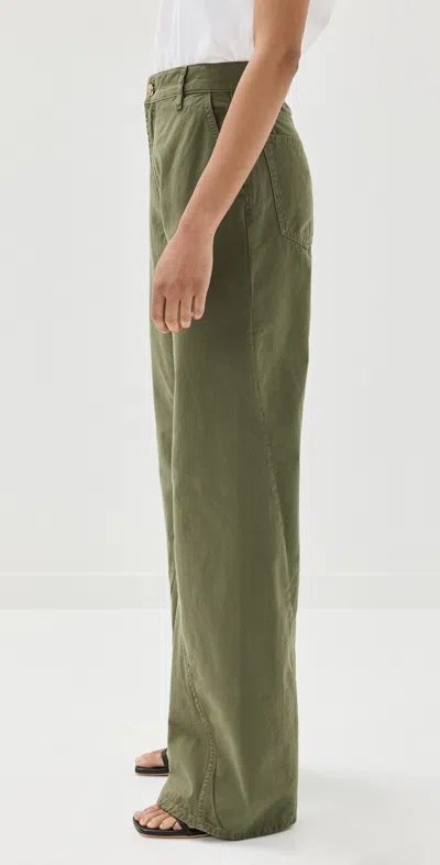 Anine Bing Briley Pant In Army Green