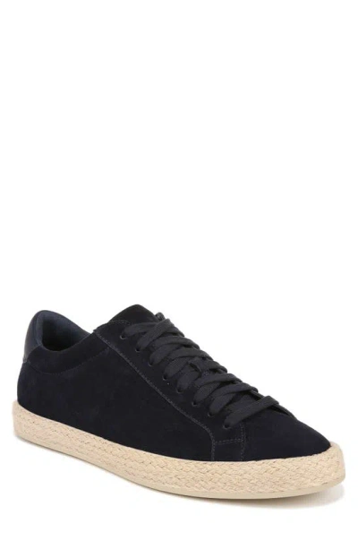 Vince Men's Fulton Lace Up Espadrille Trainers In Night Blue