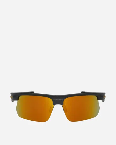 Oakley Bisphaera Sunglasses Matte Carbon / Prizm Tungsten In Black