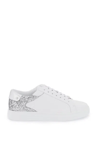 Jimmy Choo 'rome' Sneakers In Bianco