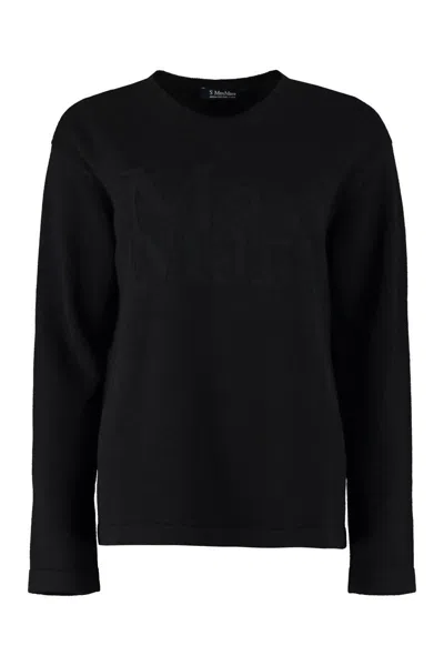 's Max Mara Amalfi Wool And Cashmere Pullover In Black