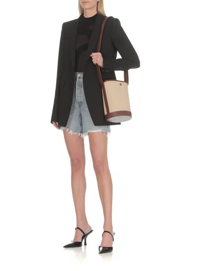 Apc Helene Bucket Bag In Leather