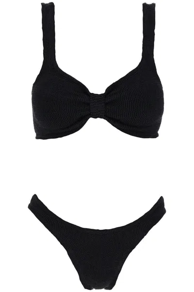 Hunza G Bonnie Beachwear Black In Nero