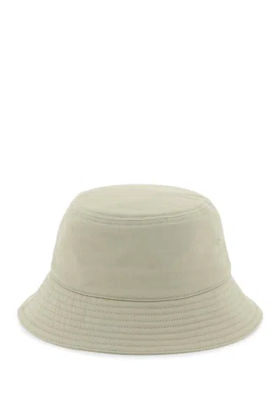 Burberry Ekd Bucket Hat In Neutro