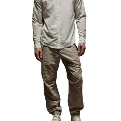 James Perse Standard Shirt In White In Grey