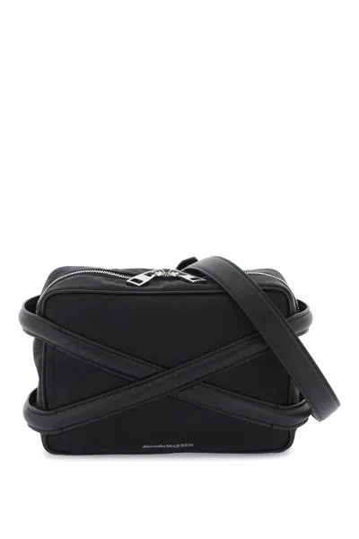Alexander Mcqueen Harness Camera Bag In Black