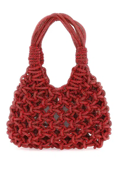 Hibourama Mini Vannifique Bag In Rosso