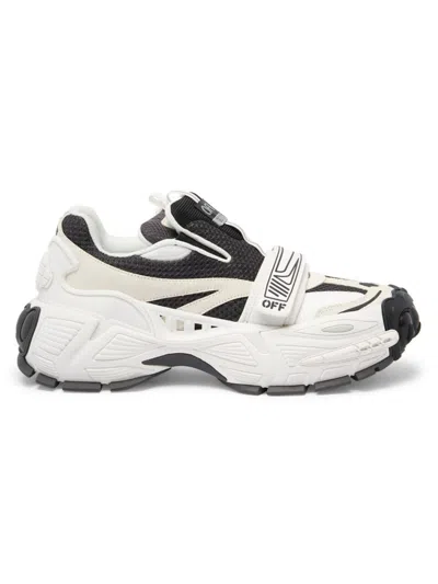 Off-white Men's Glove Slip-on Low-top Trainers In White Black