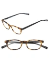 EYEBOBS ON BOARD 48MM READING GLASSES - TOKYO TORTOISE WITH BLACK,2227 78