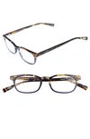 Eyebobs On Board 48mm Reading Glasses In Blue Tortoise