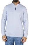 Tailorbyrd Quarter Zip Pullover In Blue
