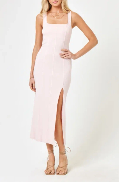L*space Vivienne Rib Cover-up Dress In Petal