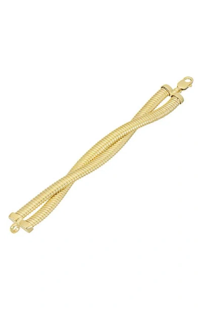 Bony Levy 14k Gold Double Layer Bracelet In 14k Yellow Gold