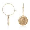 Gucci Coin Earrings