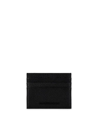 Emporio Armani Wallet In Black