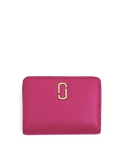 Marc Jacobs The J Marc Mini Compact Wallet In Multicolour