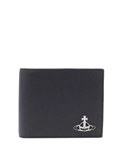 Vivienne Westwood Logo Wallet In Black