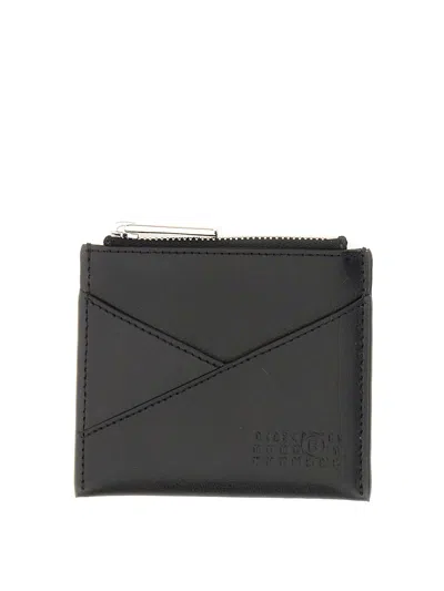 Mm6 Maison Margiela Wallet With Logo In Black