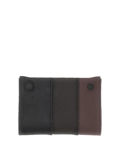 Sunnei Parallelepiped Pudding Wallet In Black