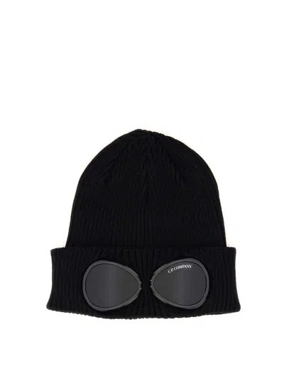 C.p. Company Beanie Hat In Black