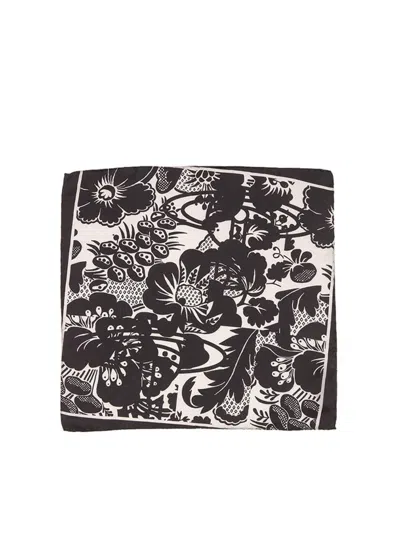Vivienne Westwood Pocket Square In Black