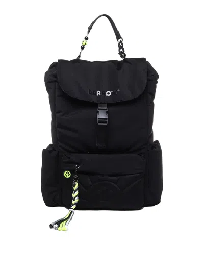 Barrow Nylon Backpack In Black