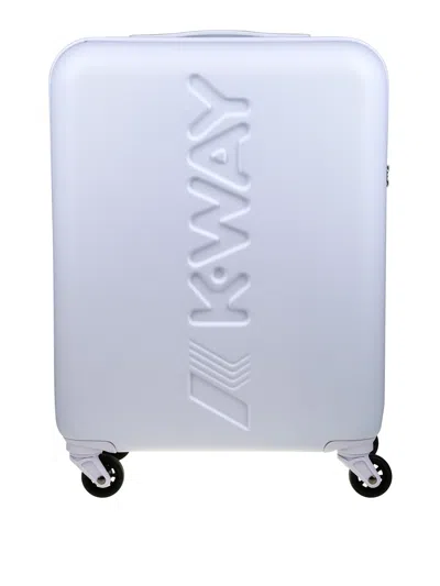 K-way K-air Cabin Trolley 8akk1g01 In White