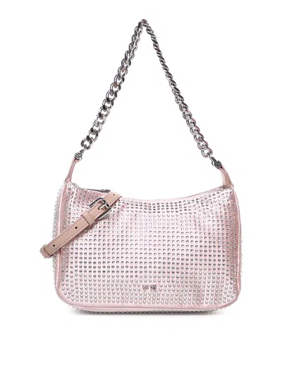 V73 Crystal-embellishment Tote Bag In Nude & Neutrals