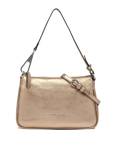 Gianni Chiarini Brooke Shoulder Bag In Silver