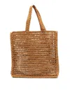 Chica Naxos Straw Handbag In Brown