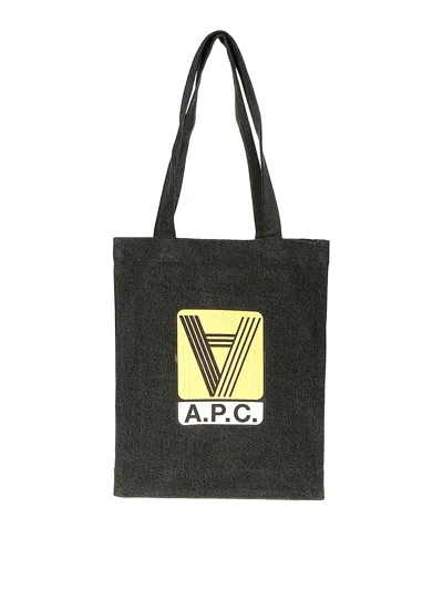 Apc Bolso Shopping - Negro In Black