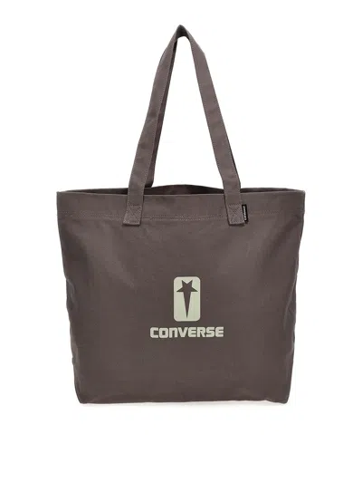 Drkshdw Drkshw X Converse Shopping Shopper In Grey