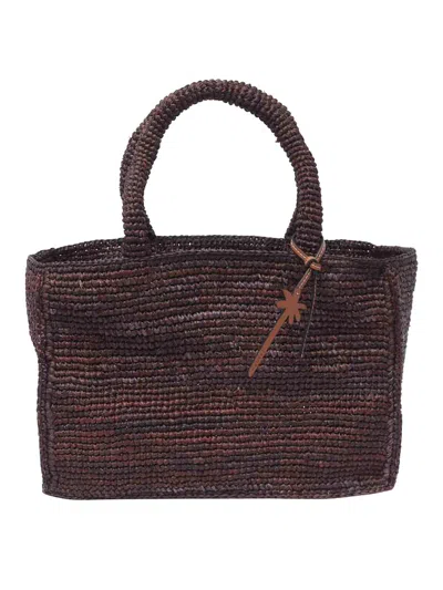 Manebi Small Sunset Handbag In Brown