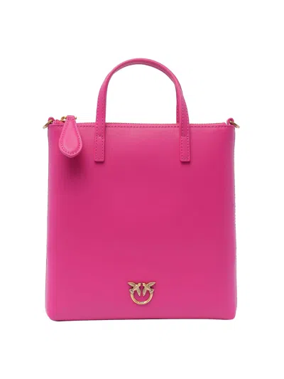 Pinko Mini Shopper Handbag In Multicolour