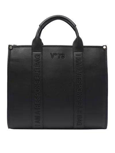 V73 Shopping Echo 73 Tote Bag In Black