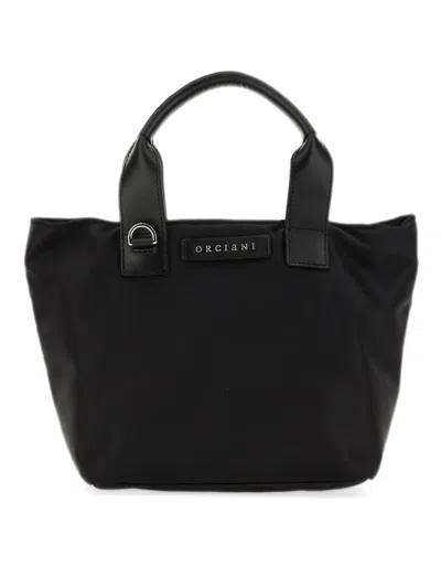 Orciani Smart Ecoline Handbag In Noir