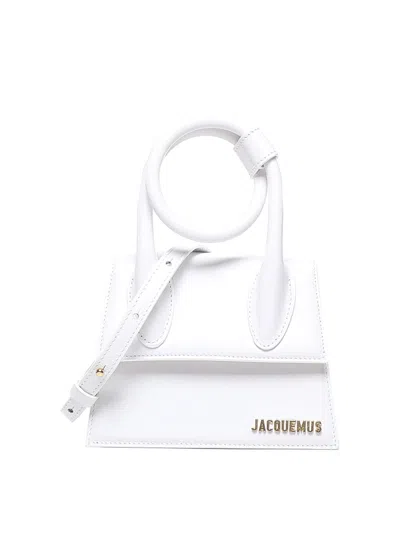 Jacquemus Le Chiquito Noeud Tote In White