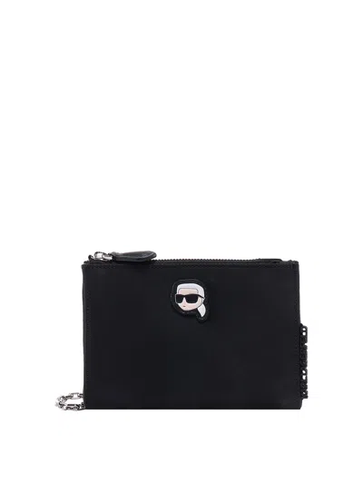 Karl Lagerfeld Shoulder Bag In Black