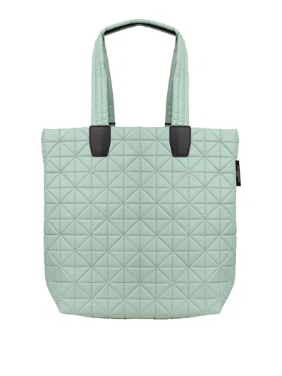 Veecollective Vee Collective Large Vee Geometric Tote Bag In Blue