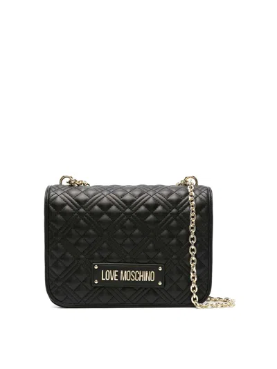 Love Moschino Quilted Bag In Black